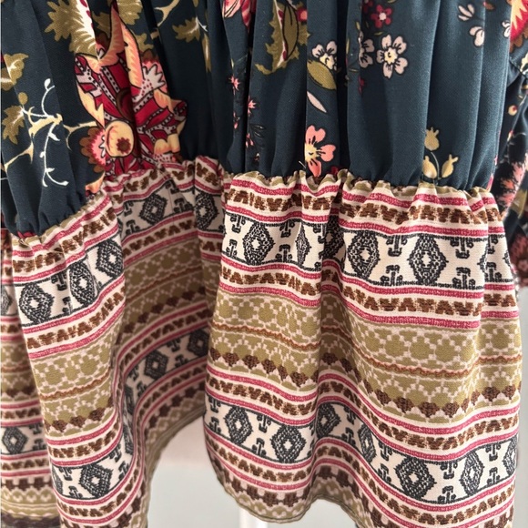 Casting Made in France Boho Floral Button-Up Blouse - Picture 6 of 8